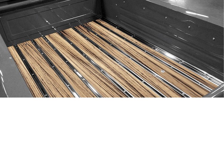 117134012 Bed-in-a-Box Kit for 1947-1951.5 GM Shortbed, Stepside Truck, Zebra Wood BedWood [Unfinished]