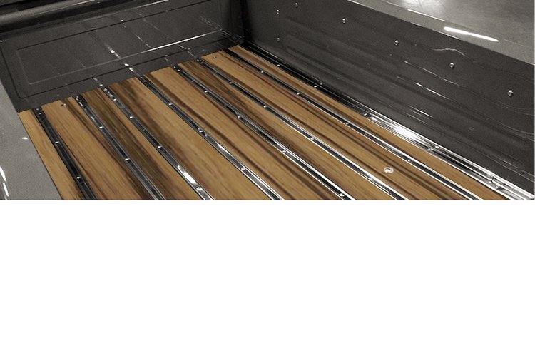 119133114 BedWood-X Kit for 1947-1951.5 GM Longbed 1-Ton, Stepside Truck, Black Limba BedWood [Finished w/HydroSatin]