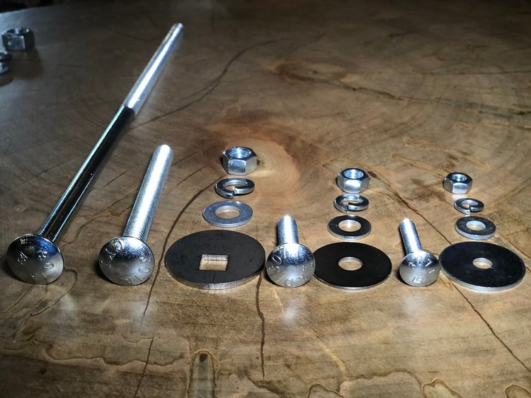 123600029 Zinc Complete Bolt Kit for 1951-1953 Chevrolet 1 Ton