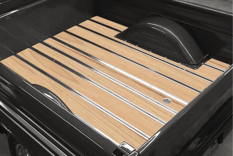 141121014 Bed-in-a-Box Kit for 1963-1966 GM Longbed, Fleetside Truck, Cypress BedWood [Unfinished]
