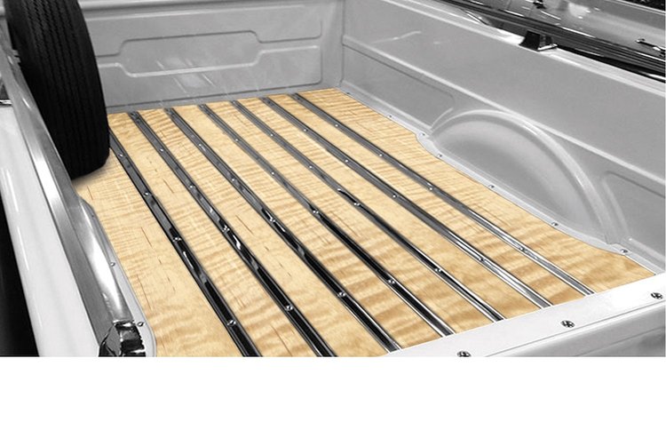 202117010 Bed-in-a-Box Kit for 1933-1935 Dodge Shortbed, Stepside Truck, Curly Maple BedWood [Unfinished]