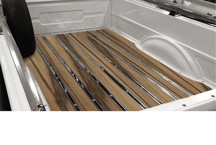 209133214 BedWood-X Kit for 1939-1941 Plymouth Shortbed, Stepside Truck, Black Limba BedWood [Finished w/HydroShine]