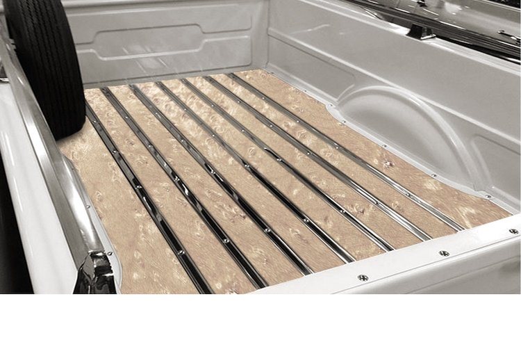 211116114 BedWood-X Kit for 1940 Dodge Shortbed, Stepside Truck, Birdseye Maple BedWood [Finished w/HydroSatin]