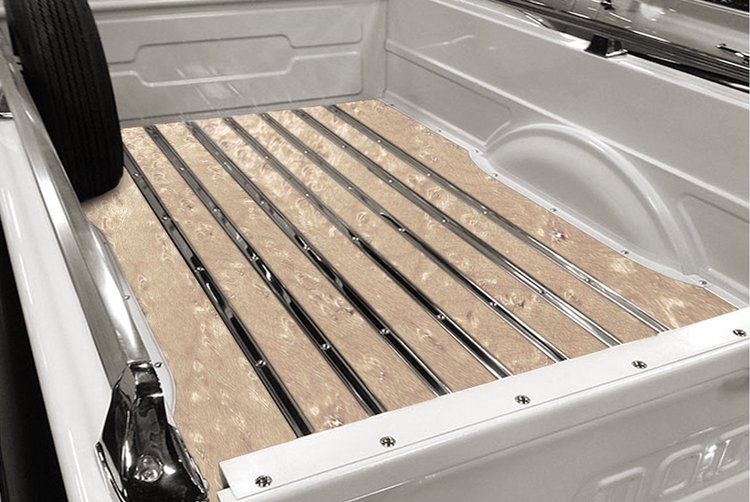 212116214 BedWood-X Kit for 1940 Dodge Longbed, Stepside Truck, Birdseye Maple BedWood [Finished w/HydroShine]