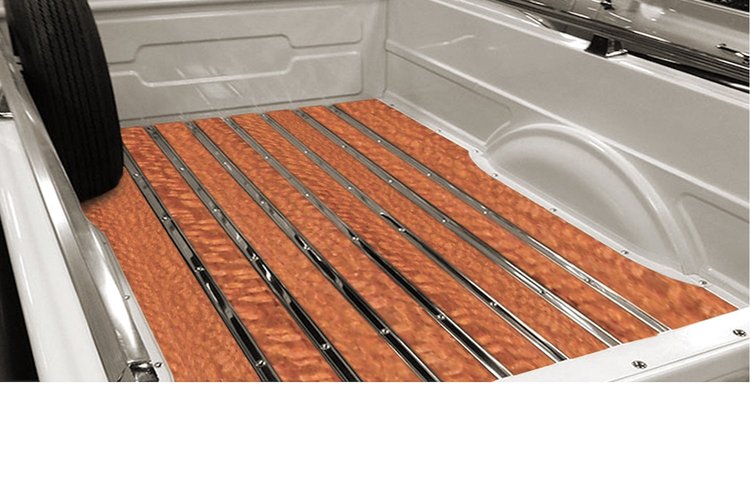 213136215 BedWood-X Kit for 1941-1945 Dodge Military Version Longbed, Stepside Truck, Leopard Wood BedWood [Finish w/HydroShine]