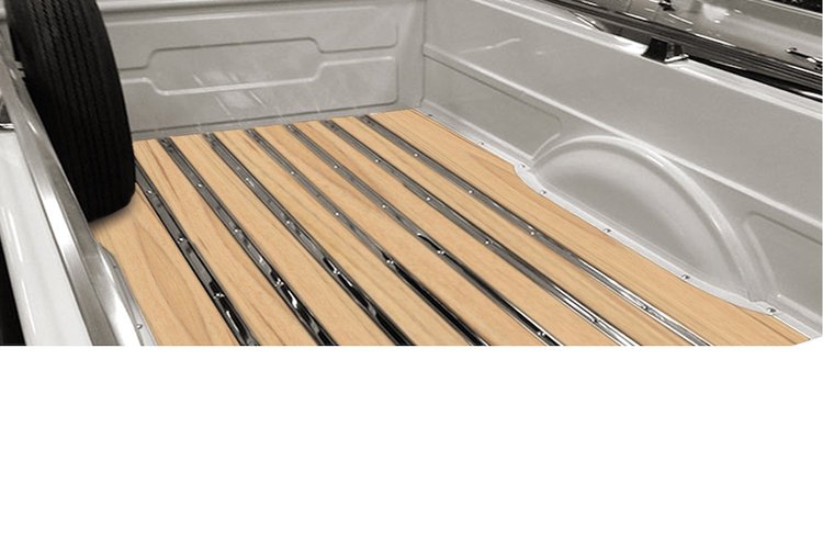 215121215 BedWood-X Kit for 1941-1947 Dodge Longbed, Stepside Truck, Cypress BedWood [Finished w/HydroShine]