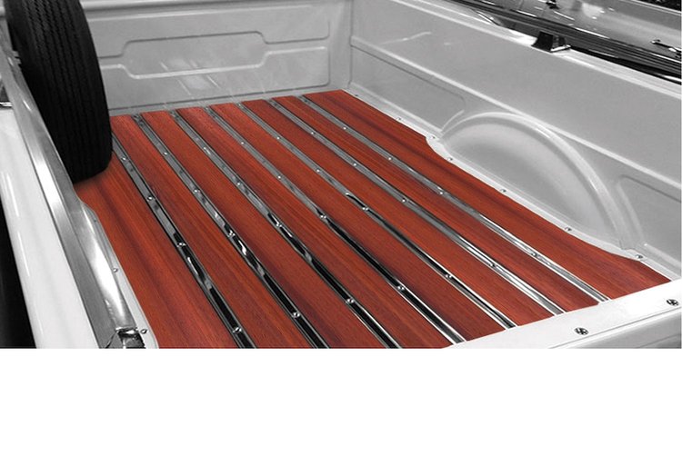 217130214 BedWood-X Kit for 1946-1947 Dodge Power Wagon, Paduak BedWood [Finished w/HydroShine]