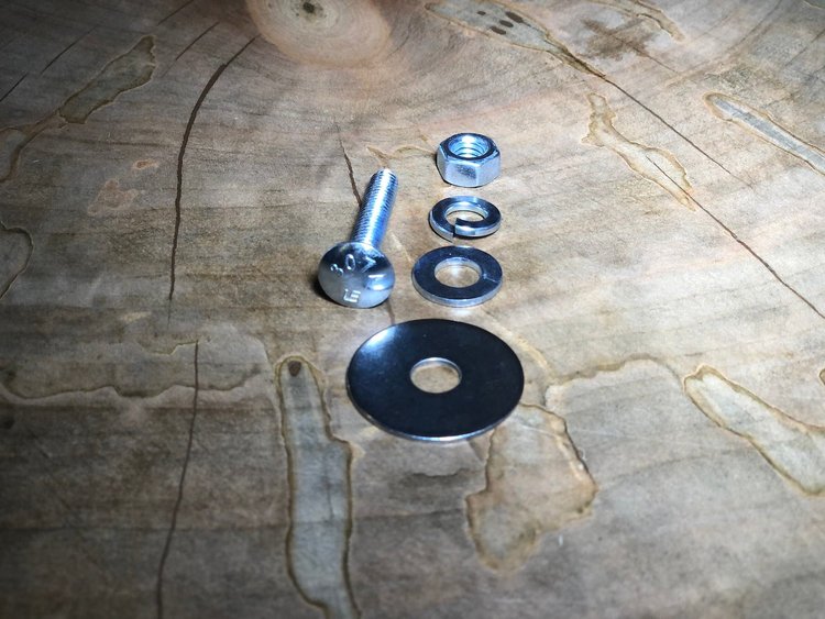 217600035 Zinc-Coated Steel Perimeter Bolt Set for 1946-1947 Dodge Power Wagon