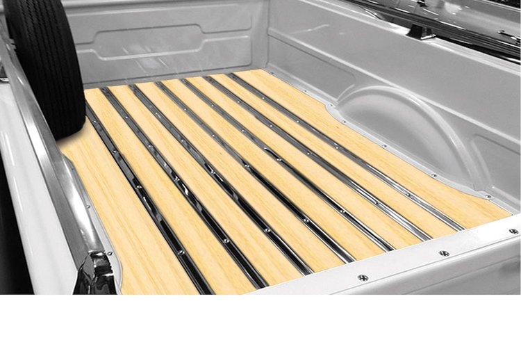 219112114 BedWood-X Kit for 1948-1949 Dodge Lowside Shortbed, Stepside Truck, Ash BedWood [Finished w/HydroSatin]