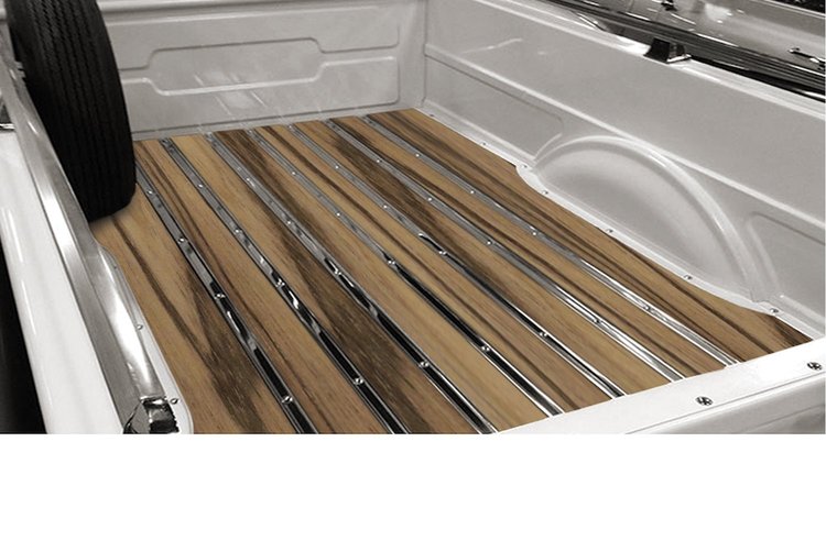 219133015 Bed-in-a-Box Kit for 1948-1949 Dodge Lowside Shortbed, Stepside Truck, Black Limba BedWood [Unfinished]