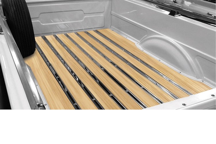 221114014 Bed-in-a-Box Kit for 1948-1949 Dodge Lowside Longbed, Stepside Truck, Hickory BedWood [Unfinished]