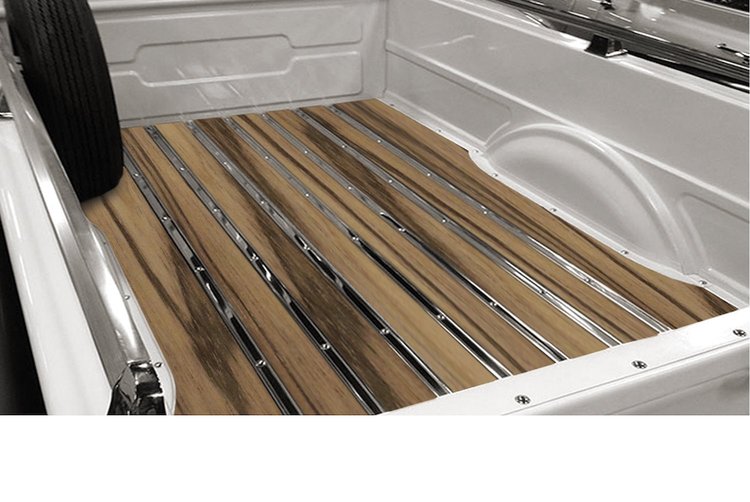 221133015 Bed-in-a-Box Kit for 1948-1949 Dodge Lowside Longbed, Stepside Truck, Black Limba BedWood [Unfinished]