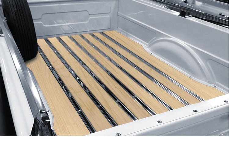 222119212 BedWood-X Kit for 1948-1949 Dodge Power Wagon, Pine BedWood [Finished w/HydroShine]