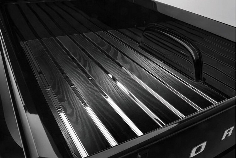 223112414 BedWood-X Kit for 1950 Dodge Highside Longbed, Stepside Truck, Carbon-Series Satin BedWood