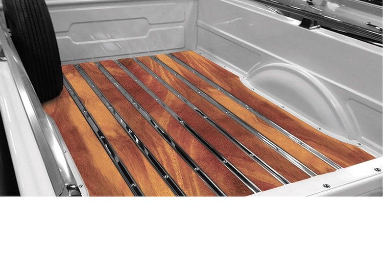 223135014 Bed-in-a-Box Kit for 1950 Dodge Highside Longbed, Stepside Truck, Tiger Wood BedWood [Unfinished]