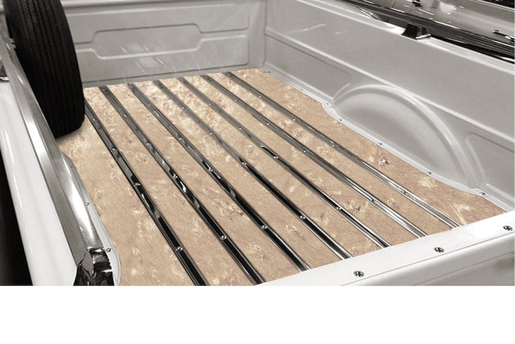 226116012 Bed-in-a-Box Kit for 1951-1952 Dodge Highside Longbed, Stepside Truck, Birdseye Maple BedWood [Unfinished]