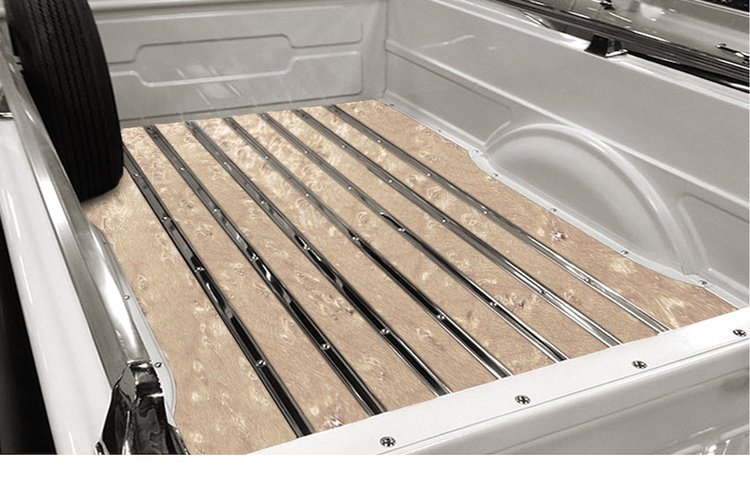 226116210 BedWood-X Kit for 1951-1952 Dodge Highside Longbed, Stepside Truck, Birdseye Maple BedWood [Finished w/HydroShine]