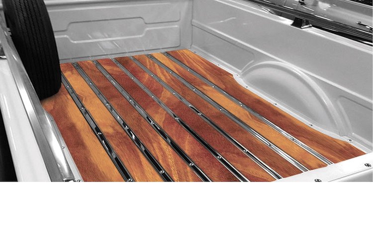 226135215 BedWood-X Kit for 1951-1952 Dodge Highside Longbed, Stepside Truck, Tiger Wood BedWood [Finished w/HydroShine]