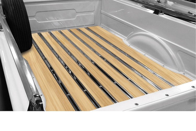 238114214 BedWood-X Kit for 1955-1956 Dodge Power Wagon, Hickory BedWood [Finished w/HydroShine]