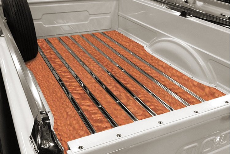 238136110 BedWood-X Kit for 1955-1956 Dodge Power Wagon, Leopard Wood BedWood [Finished w/HydroSatin]