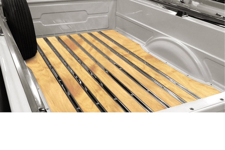 239115115 BedWood-X Kit for 1957-1960 Dodge Highside Longbed, Stepside Truck, Flamed Birch BedWood [Finished w/HydroSatin]