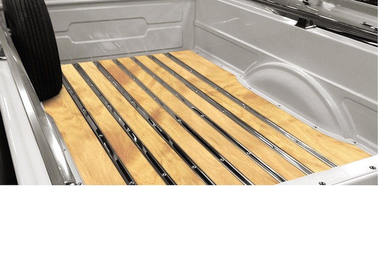 239115214 BedWood-X Kit for 1957-1960 Dodge Highside Longbed, Stepside Truck, Flamed Birch BedWood [Finished w/HydroShine]