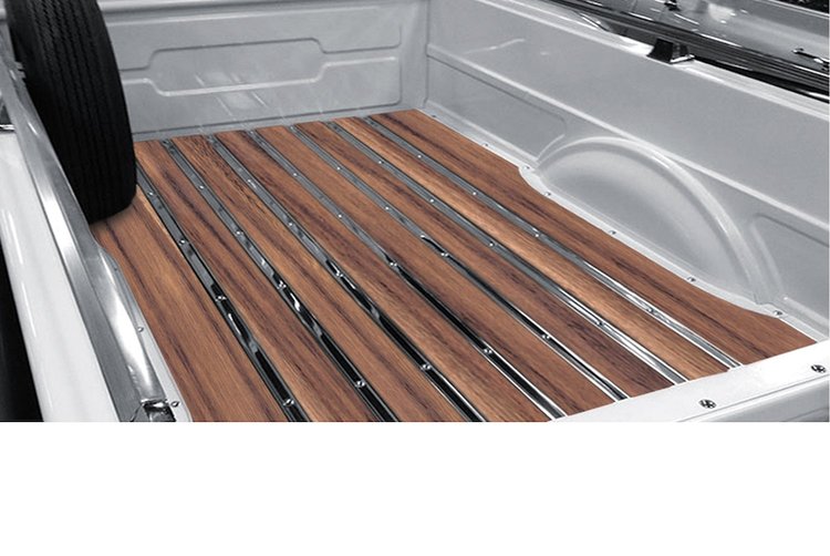 240113215 BedWood-X Kit for 1957-1960 Dodge Longbed 1-Ton, Stepside Truck, Black Walnut BedWood [Finished w/HydroShine]