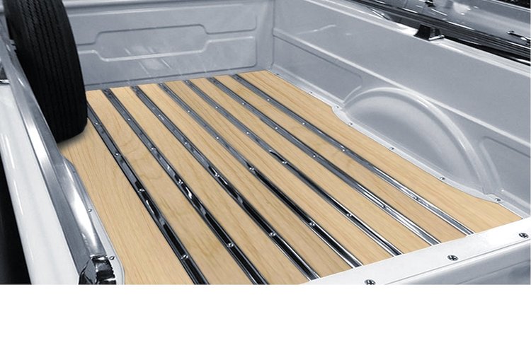240119212 BedWood-X Kit for 1957-1960 Dodge Longbed 1-Ton, Stepside Truck, Pine BedWood [Finished w/HydroShine]
