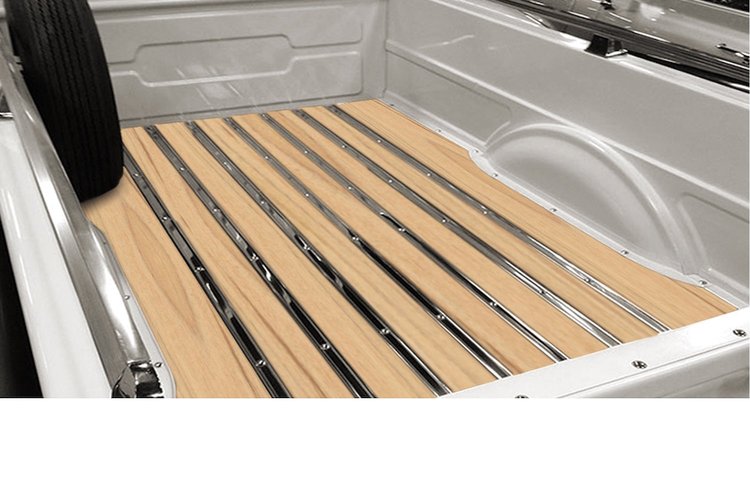 240121015 Bed-in-a-Box Kit for 1957-1960 Dodge Longbed 1-Ton, Stepside Truck, Cypress BedWood [Unfinished]