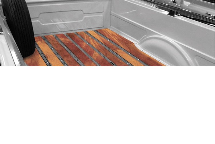 250135012 Bed-in-a-Box Kit for 1957-1960 Dodge Power Wagon, Tiger Wood BedWood [Unfinished]