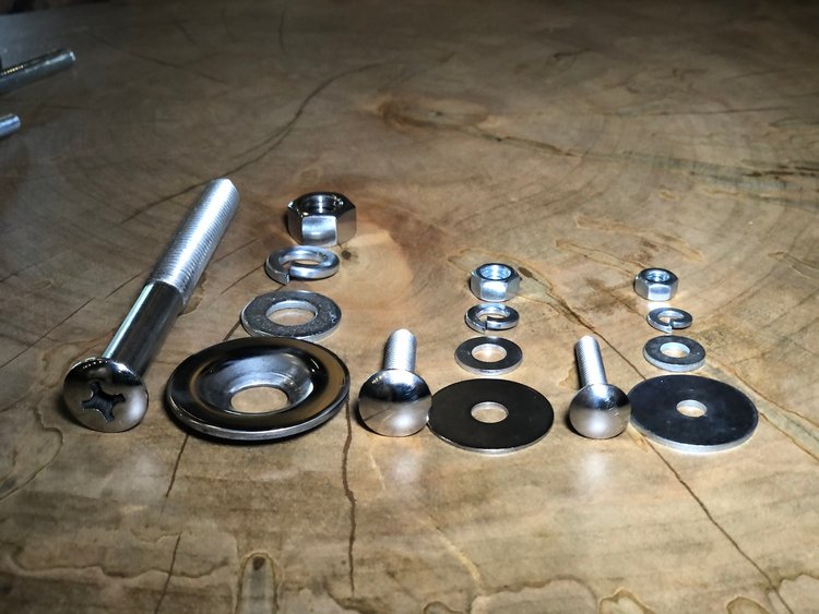 301600028 Polished Stainless Complete Bolt Kit for 1925-1927 Ford Model T