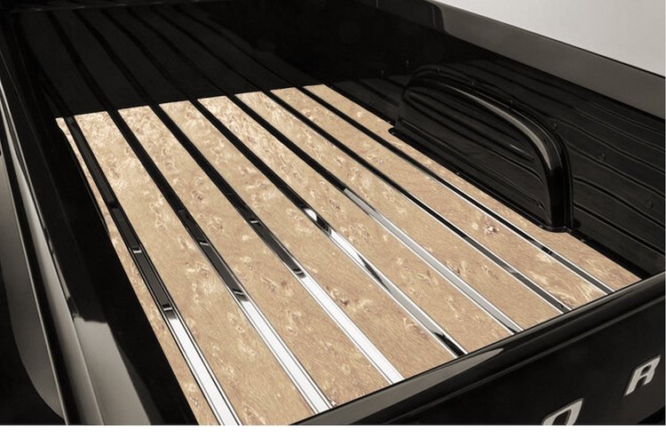 309116210 BedWood-X Kit for 1938-1941 Ford Shortbed, Flareside Truck, Birdseye Maple BedWood [Finished w/HydroShine]