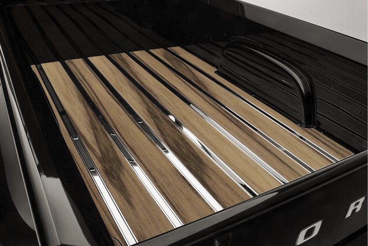 310133112 BedWood-X Kit for 1948-1950 Ford/Mercury Shortbed, Flareside Truck, Black Limba BedWood [Finished w/HydroSatin]