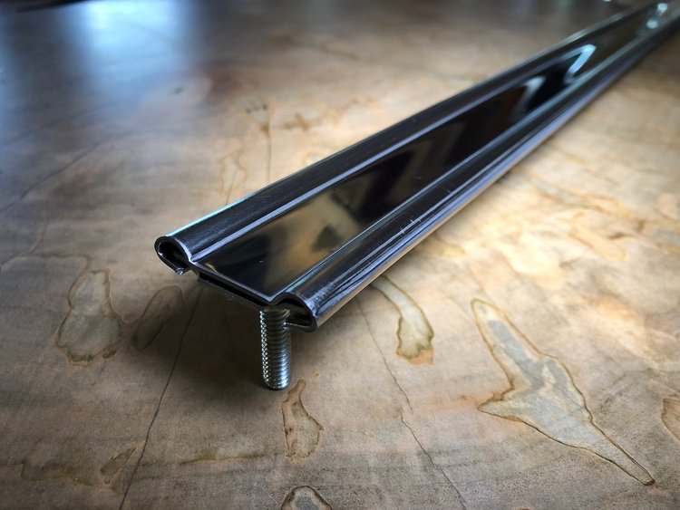 311400048 Bed Strip Set for 1948-1952 Ford Longbed Flareside [Smoked Stainless]