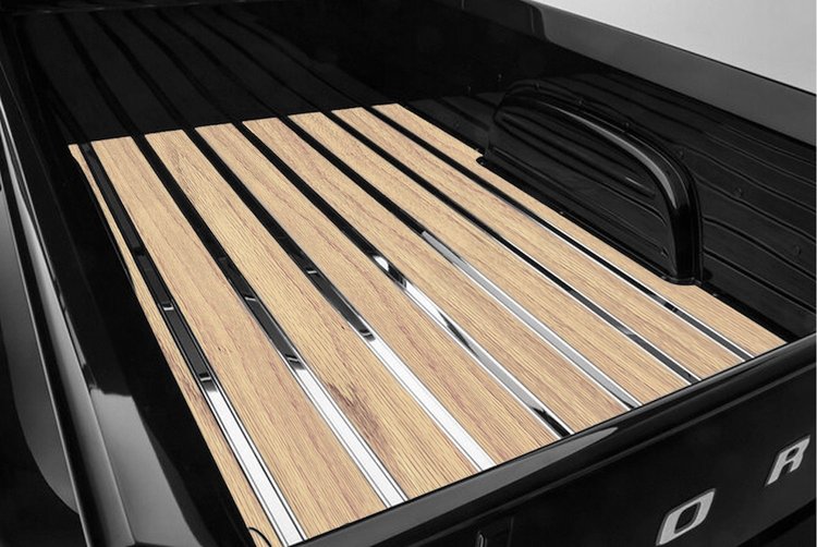 314110012 Bed-in-a-Box Kit for 1953-1956 Ford Longbed, Flareside Truck, Red Oak BedWood [Unfinished]