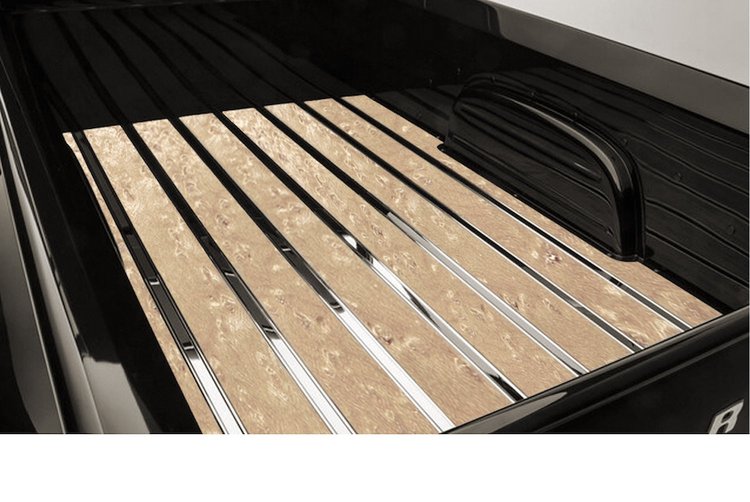 315116212 BedWood-X Kit for 1953-1956 Ford/Mercury Shortbed, Flareside Truck, Birdseye Maple BedWood [Finished w/HydroShine]