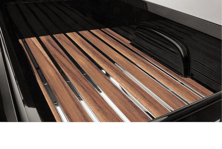 316113010 Bed-in-a-Box Kit for 1961-1964 Ford/Mercury Shortbed, Flareside Truck, Black Walnut BedWood [Unfinished]