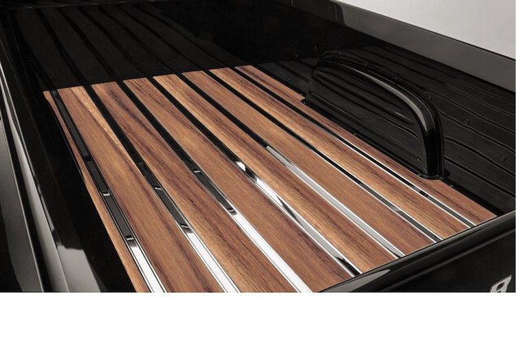 316113014 Bed-in-a-Box Kit for 1961-1964 Ford/Mercury Shortbed, Flareside Truck, Black Walnut BedWood [Unfinished]
