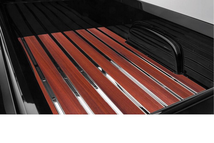 316130112 BedWood-X Kit for 1961-1964 Ford/Mercury Shortbed, Flareside Truck, Paduak BedWood [Finished w/HydroSatin]