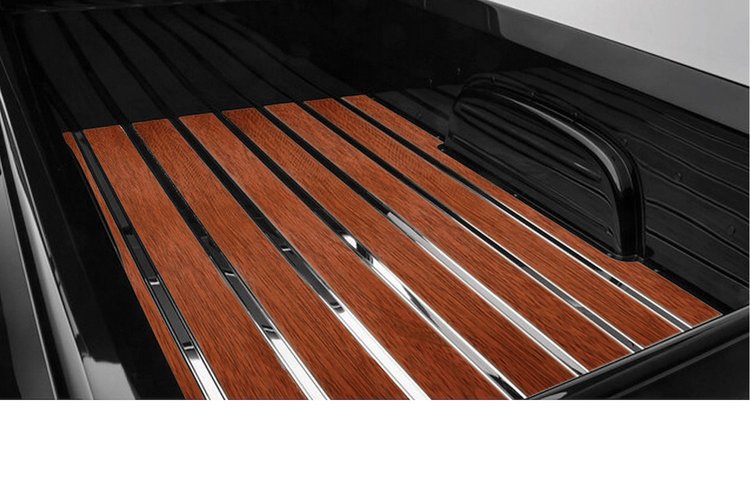 317132012 Bed-in-a-Box Kit for 1965-1972 Ford/Mercury Shortbed, Flareside Truck, Brazilian Cherry BedWood [Unfinished]