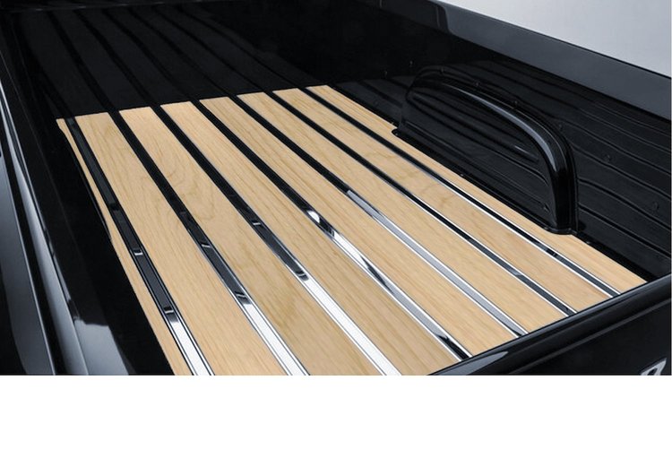 318119212 BedWood-X Kit for 1976-1979 Ford Shortbed, Flareside Truck, Pine BedWood [Finished w/HydroShine]