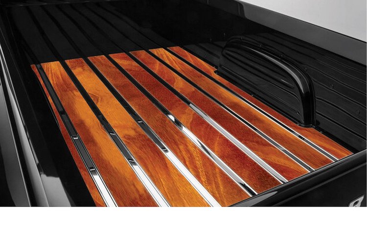 318135212 BedWood-X Kit for 1976-1979 Ford Shortbed, Flareside Truck, Tiger Wood BedWood [Finished w/HydroShine]