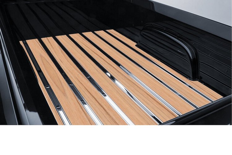 319121114 BedWood-X Kit for 1980-1987 Ford Shortbed, Flareside Truck, Cypress BedWood [Finished w/HydroSatin]
