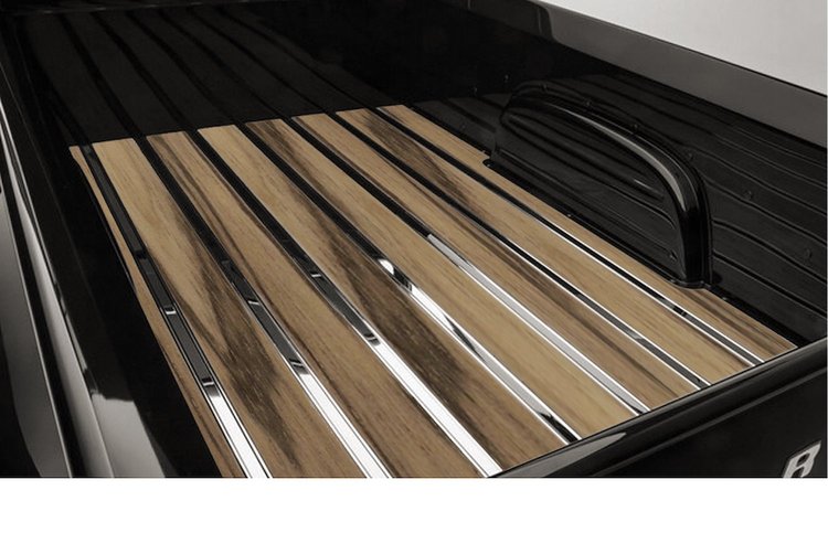 319133015 Bed-in-a-Box Kit for 1980-1987 Ford Shortbed, Flareside Truck, Black Limba BedWood [Unfinished]
