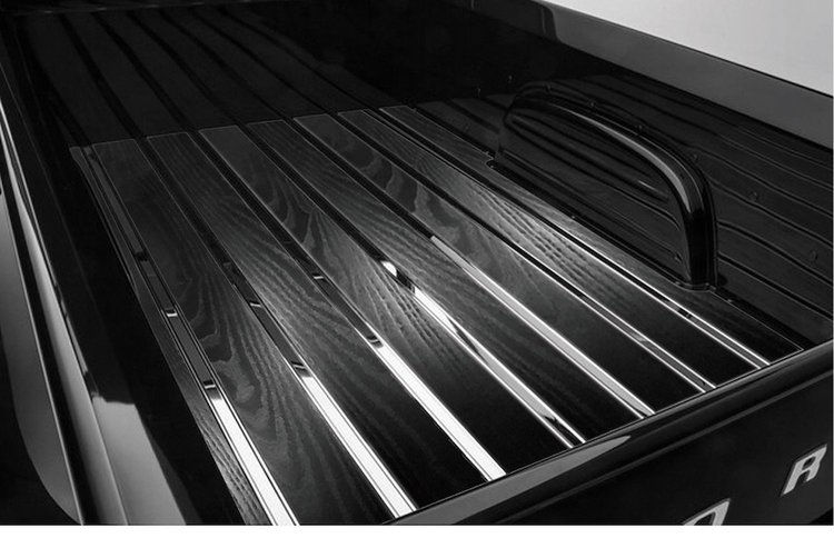 323112410 BedWood-X Kit 1964-1966 Ford Longbed (w/ 2nd hole 40.125" from front), Flareside Truck, Carbon-Series Satin BedWood