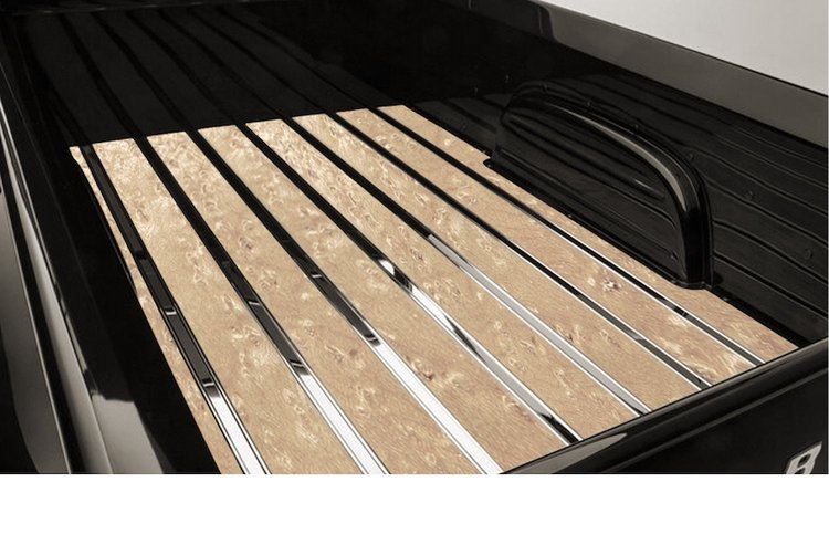 324116214 BedWood-X Kit for 1967-1972 Ford Longbed, Flareside Truck, Birdseye Maple BedWood [Finished w/HydroShine]