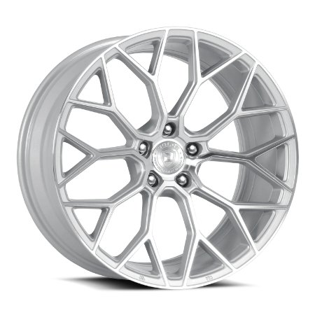 PISTA-88554GSF PISTA Wheel [Size: 18"x8.5"] Gloss Silver Machined Face