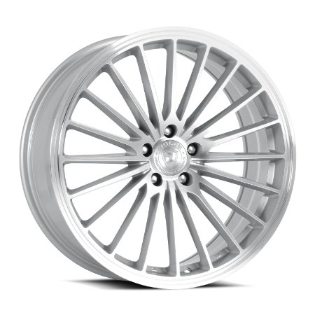 GHOST-28552GSF35 GHOST Wheel [Size: 20"x8.5"] Gloss Silver Machined Face
