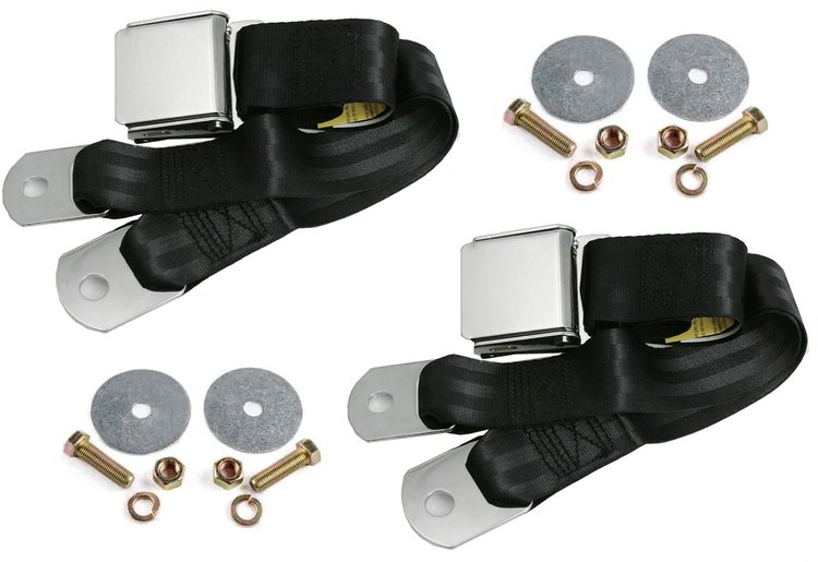 2-Point Aviation Lap Belt Kit