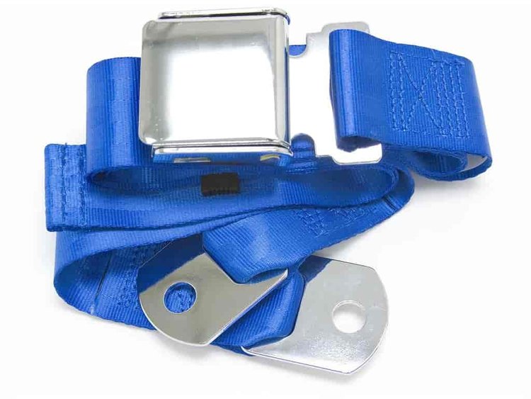 2-Point Aviation Lap Belt w/Hardware